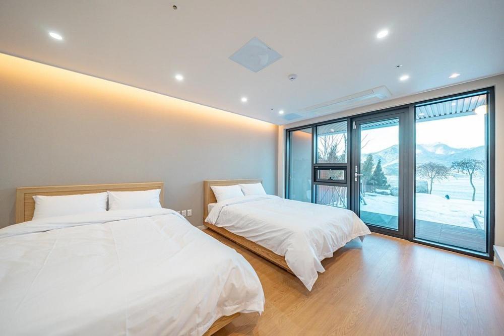 Jecheon The Shine Cheongpung Hotel Szoba fotó